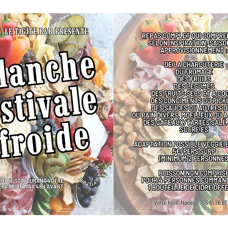 Le Tigite B&b: Private Terrace & Multi-room Retreat * Allaire